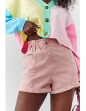 Kurze Shorts mit Bündchen rosa 2011 - Online-Shop - Boutique